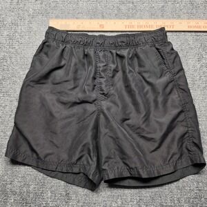 OP Ocean Pacific Mens Swim Trunks Small S 28 30 Black Board Shorts Mesh Lining